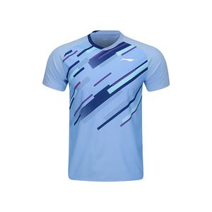 Футболка Unisex Flower Cyan для бадминтона LINING, фиолетовый