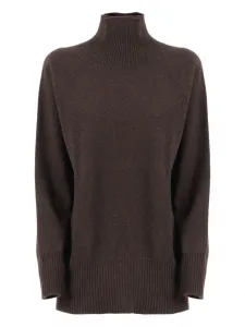 Водолазка с рукавами реглан Kangra, коричневый