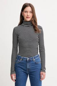 Хлопковая водолазка United Colors Of Benetton, черный