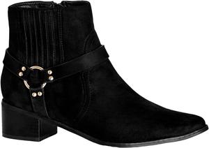 Женские ботильоны City Chic с широким размером Anete, Black