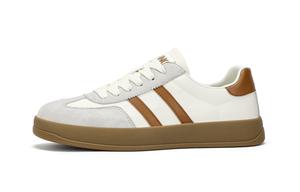 RED DRAGONFLY Низкие скейтерские кроссовки мужские бежево-коричневые, цвет Beige Brown