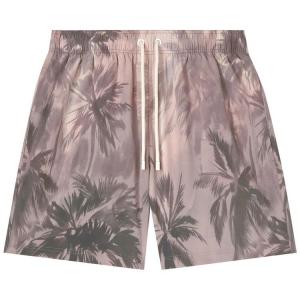 Шорты для плавания Palm Angels Sunset Palms Swimshorts, Beige/Black