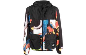 AMBUSH Абстрактный узор Сборная техническая куртка, Black