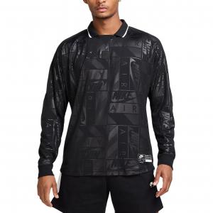 Мужская футболка Air с длинными рукавами Nike, черный