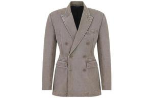 Деловой костюм мужской теплый серо-коричневый Dior, серо-коричневый