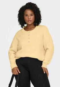 Джемпер ONLY Carmakoma PULLOVER, Double Cream/Light Yellow