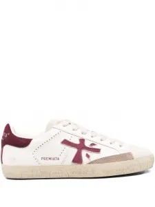 Замшевые кроссовки Premiata, белый