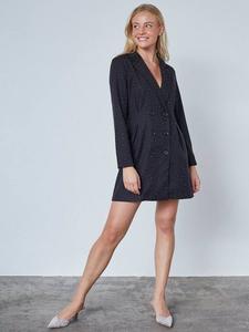 Мини-платье Gaf Tuxedo Sisters Point, Black