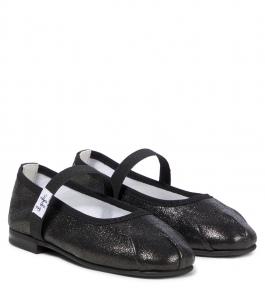 Кожаные балетки Il Gufo, Nero