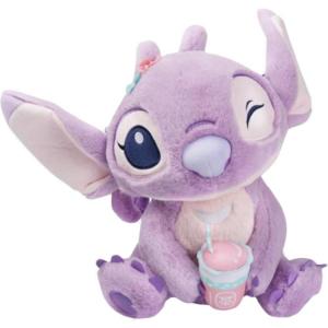 Кукла Disney Stitch Angel Milk Tea Cup Function, плюшевая кукла / высота POTDEMIEL