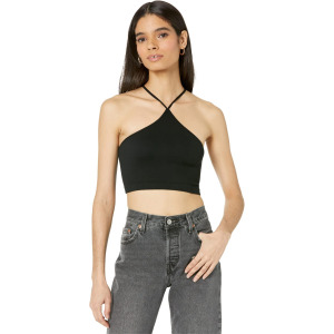 Топ Free People Center of Attention Crop, черный