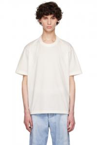 Легкая футболка Bottega Veneta, цвет chalk