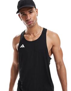 Топ adidas Running Adizero Essentials черного цвета adidas performance