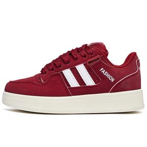 MEXICAN Женские устойчивые к истиранию низкие скейтерские кроссовки красные (улучшенная версия), цвет Red (Upgraded)