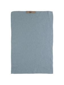 IB Laursen Вязаное кухонное полотенце Mynte синего цвета «колокольчик»