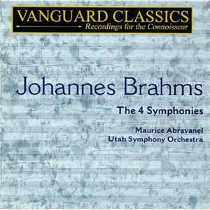 CD диск Brahms / Abravanel / Utah Symphony Orchestra: Symphonies