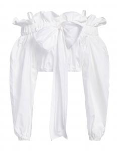 Кроп-топ Patou, белый