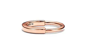 Кольцо женское розовое золото Rose Gold TIFFANY & CO., розовое золото
