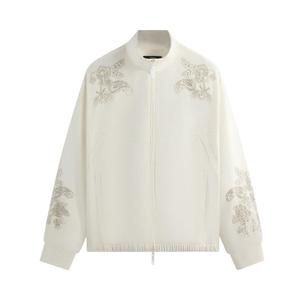 Спортивная куртка Kith x Wilson Embroidered Mesh Track Jacket, White
