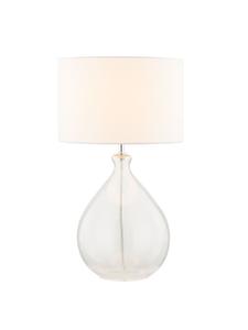 Home24 Настольная лампа Loster белого цвета