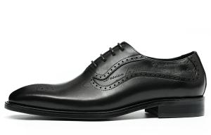 Туфли мужские низкие, черные/кофейные ASTON M.JAZZ, Black