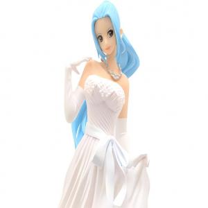 BANPRESTO Nefertari Vivi Glass Factory, One Piece, принцесса Vivi, белое свадебное платье 23cm