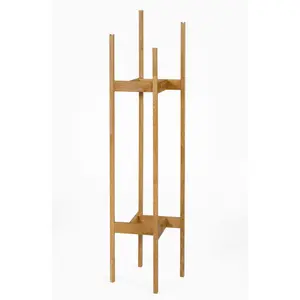 Вешалка Andas, скандинавский дизайн, изготовлена ​​из массива дуба, оцинкованного пальцами, цвет eiche