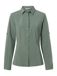 Спортивная рубашка на пуговицах VAUDE Farley, пастельно-зеленый