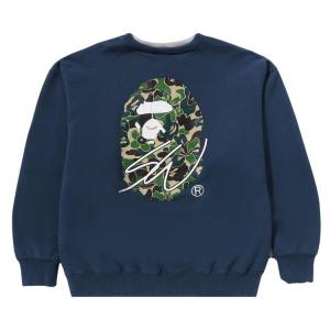 Толстовка BAPE x Sean Wotherspoon 4Way Crewneck 'Navy'