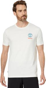 Футболка Timberland Mens Back Forest Graphic с коротким рукавом, White