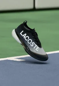 Кроссовки для тенниса ag lt25 lite для любых поверхностей Lacoste Sport, Black/White