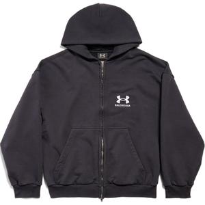 Толстовка унисекс черная Balenciaga, черный