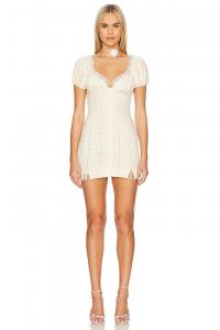 Мини-Платье даниэла For Love & Lemons, бежевый