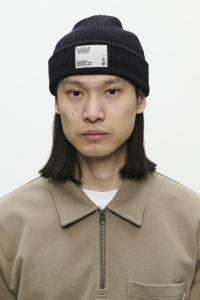 Шапка WOOD WOOD MILO BEANIE UNISEX, Black