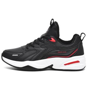 Низкие повседневные туфли унисекс King Jinmai, Black Red Spring Fall