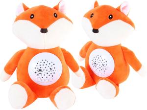 Сонная лиса с прожектором, лампа, звуки мелодий, спящий плюшевый мишка, проектор Inna marka