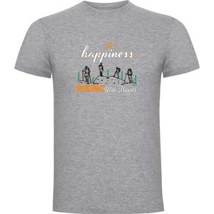 Футболка с коротким рукавом Kruskis Hiking Nature, серый