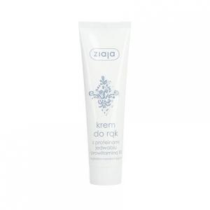 Крем для рук с протеинами шелка и провитамином В5 100мл, Ziaja