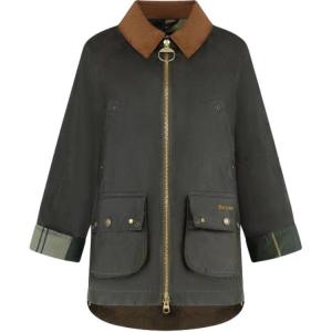 Вощеная куртка Рэйлинн Barbour, зеленый