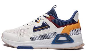 Кроссовки для бега QU!KFOAM мужские с низким верхом, белый/синий 361°