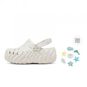 Skechers Аркит клоги женские белые — белые + подарок, цвет White+Giveaway