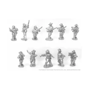 Американская пехота наступает под командованием, Colonialism - Spanish American War - America (25mm)