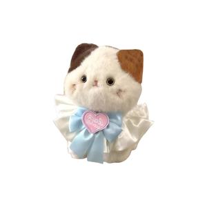 Милый и мягкий плюшевый кукла с дизайном трехцветного котенка, высота 20см/30см Tak Bebe