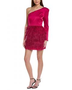 Платье на одно плечо от Liv Foster, розовый