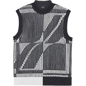 Майка Magnified Logo Jacquard Vest WE11DONE, черный