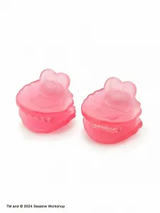 Миниатюрная заколка для волос, вырезанная по контуру Sesame Street Market, цвет Red[046]