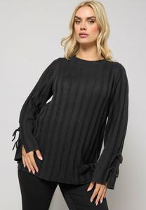 Джемпер Yours Clothing Jumper, Black/Anthracite