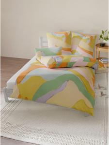 Постельное белье с принтом «ваниль-лайм» Heine, Vanille-limone-bedruckt