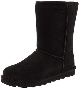Bearpaw Женские Elle Короткие Зимние Сапоги, черный