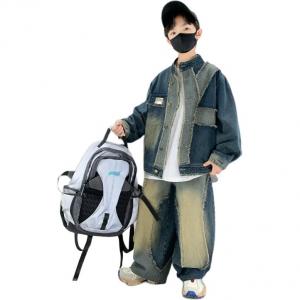 Детская спортивная одежда Casual с отложным воротником Moderate EASTERN CAMEL, синий